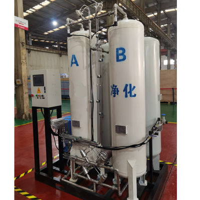 PSA O2 Azot Oksijen Jeneratörü Beyaz Otomatik Ekipman Kontrolü Paslanmaz Çelik